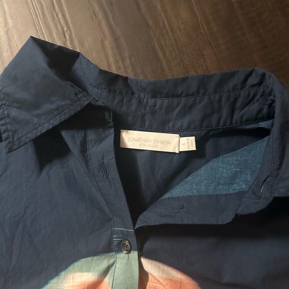 Jonathan simkhai standard oversized shirt avila - Picture 5 of 6